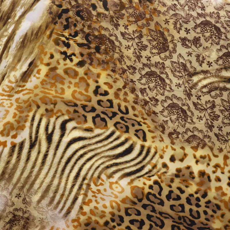 Leopard Print Satin Mix - Ribes y Casals