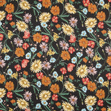Satin Flowers Schwarz - Ribes y Casals