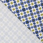 Kenia Blau Elastisch Flach - Ribes y Casals