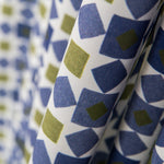 Kenia Blau Elastisch Flach - Ribes y Casals
