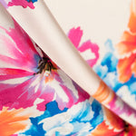 Satin Kimono Blume Fuchsia - Ribes y Casals
