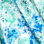 Satin Kimono Liberty Blau - Ribes y Casals