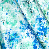 Satin Kimono Liberty Blau - Ribes y Casals