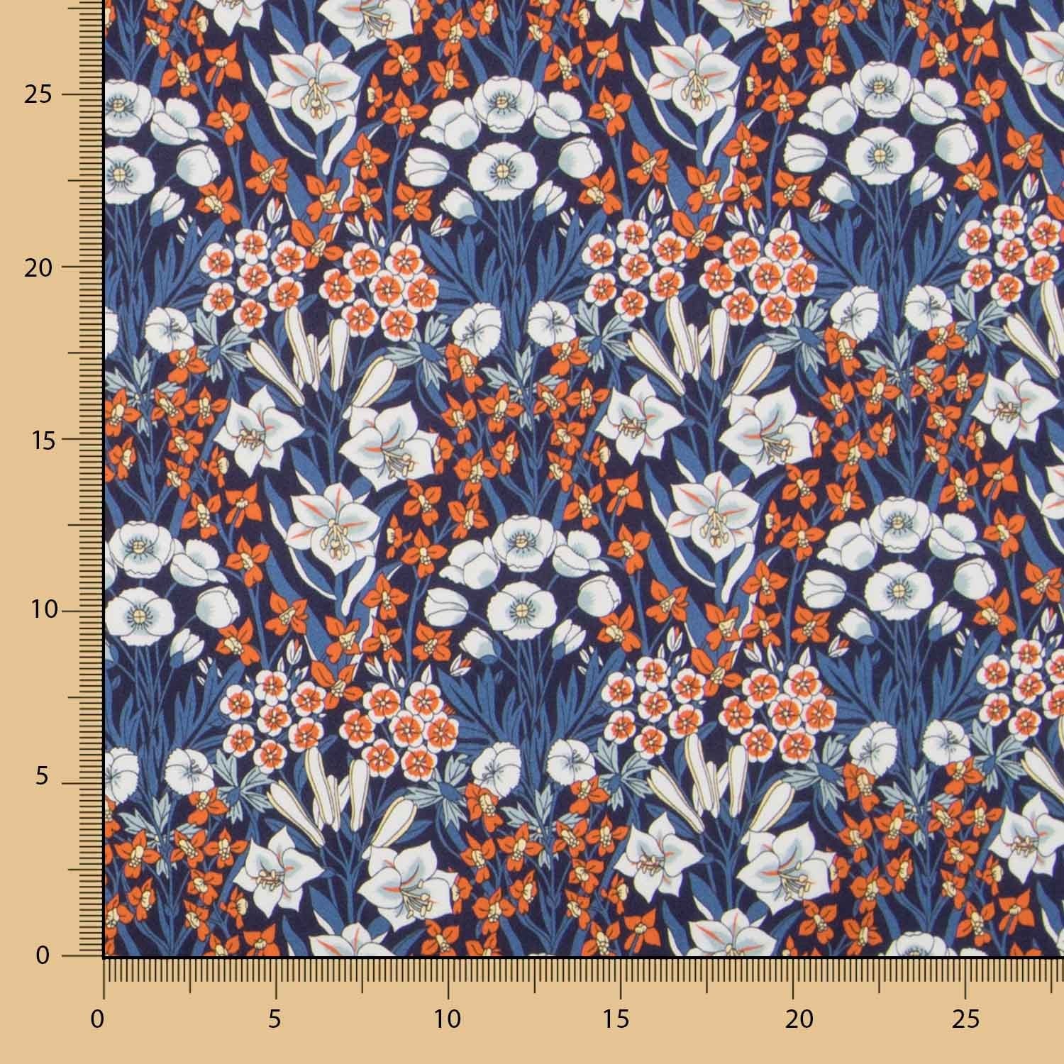 Satin Liberty London Blumenstrauß Blau - Ribes y Casals