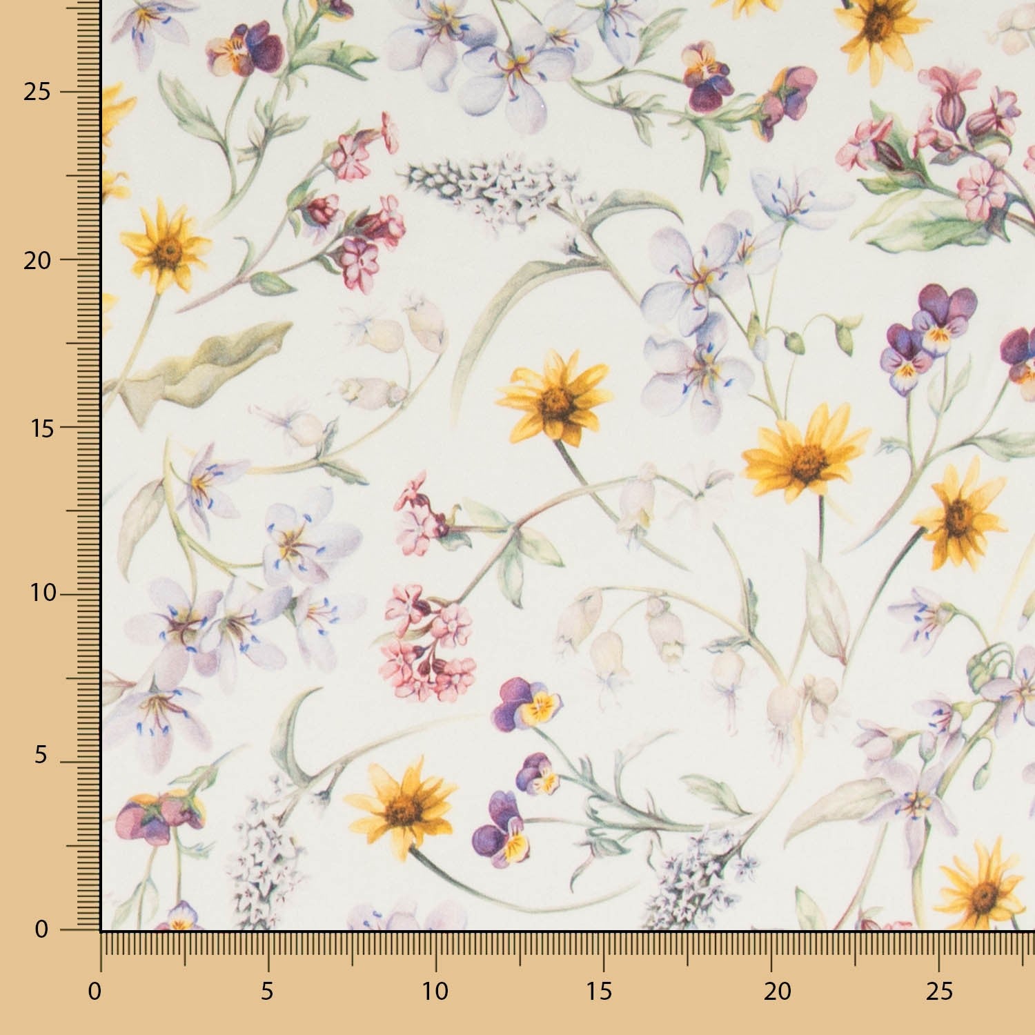 Satin Liberty London Wald Ecru - Ribes y Casals