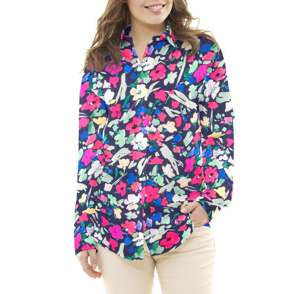 Satin Liberty London Blütenblätter Fuchsia - Ribes y Casals