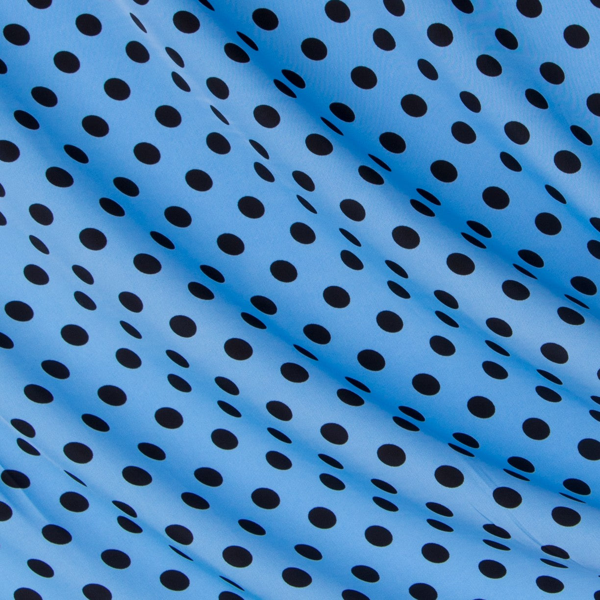 Celese Polka Dots Satin - Ribes y Casals