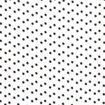 Satin Polka Dots Weißer Hintergrund - Ribes y Casals