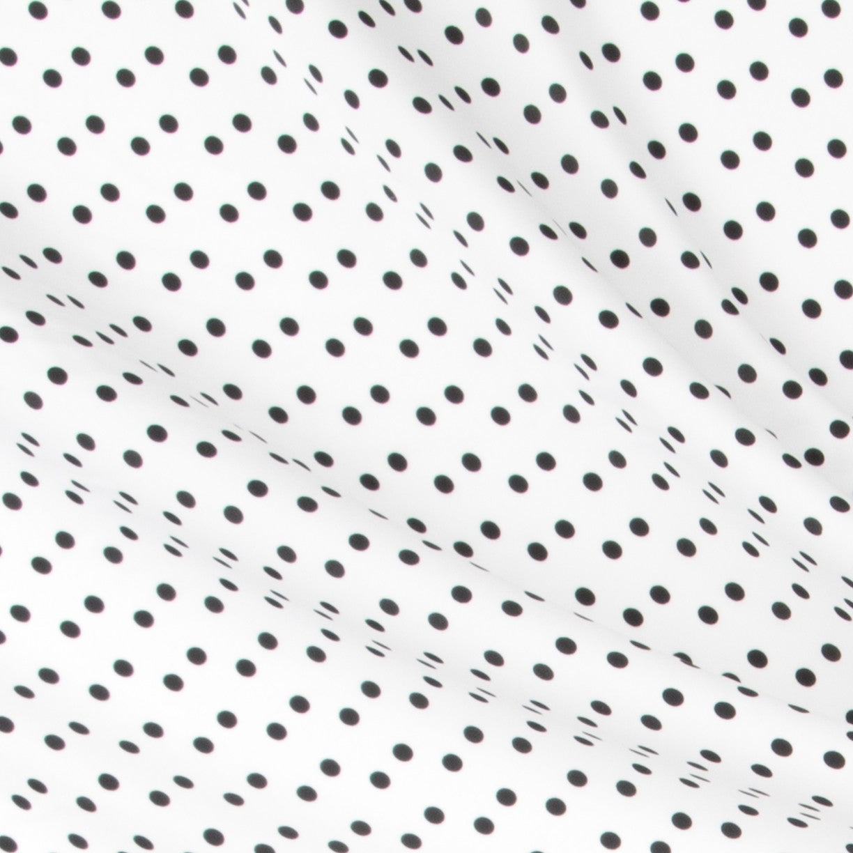 Satin Polka Dots Weißer Hintergrund - Ribes y Casals