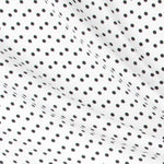 Satin Polka Dots Weißer Hintergrund - Ribes y Casals