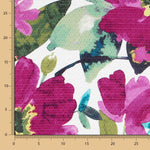 Satin Lurex Floral Bougainvillea - Ribes y Casals
