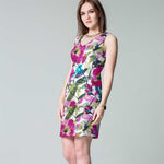 Satin Lurex Floral Bougainvillea - Ribes y Casals