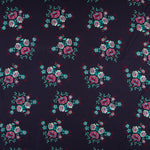 Satin Manila Marineblau - Ribes y Casals