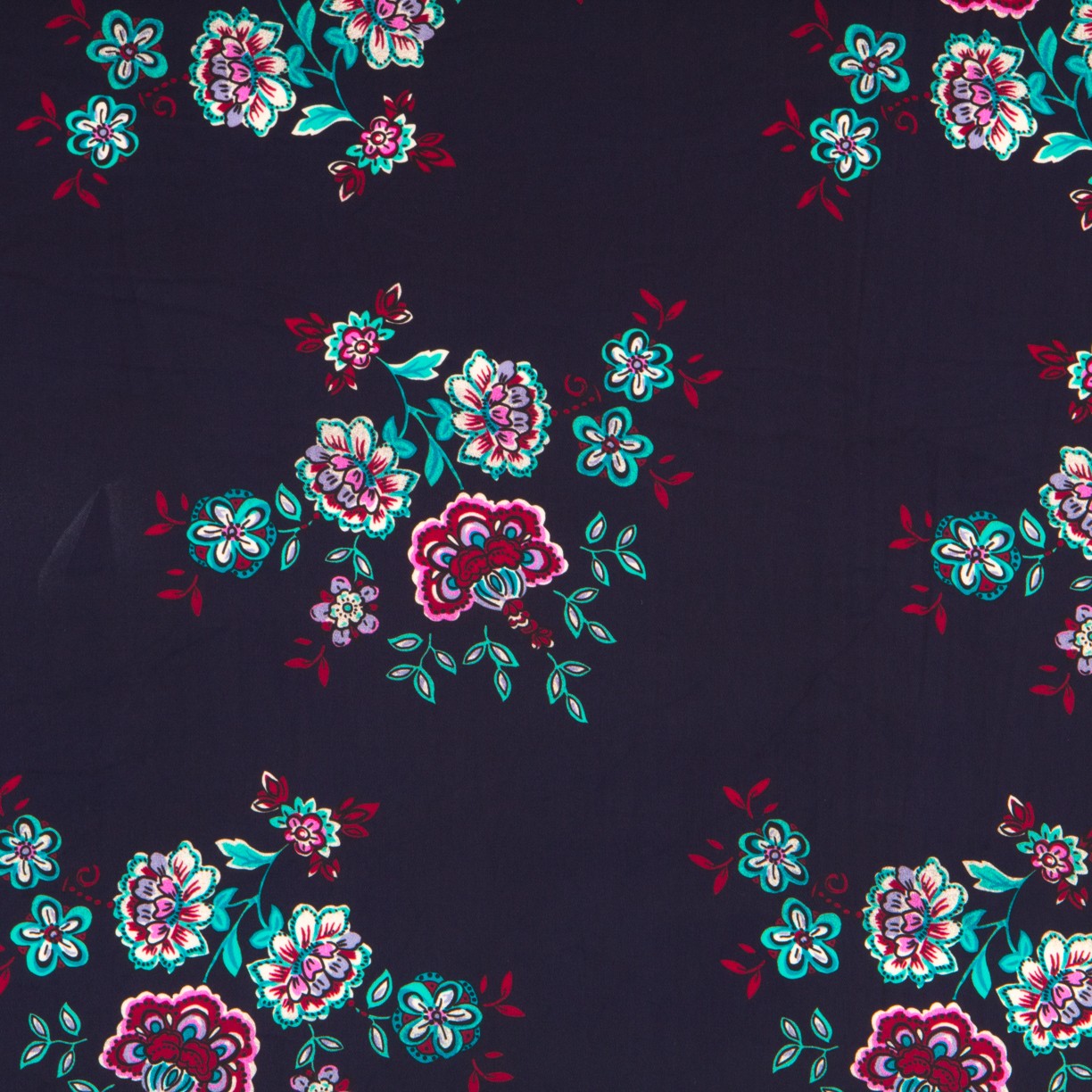 Satin Manila Marineblau - Ribes y Casals