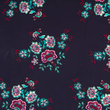 Satin Manila Marineblau - Ribes y Casals