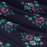 Satin Manila Marineblau - Ribes y Casals
