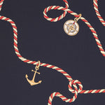 Satin Marine Mitternachtsblau - Ribes y Casals