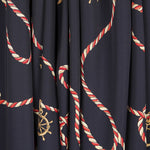 Satin Marine Mitternachtsblau - Ribes y Casals