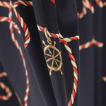 Satin Marine Mitternachtsblau - Ribes y Casals