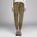 Satin Matt Leopard Kamel - Ribes y Casals