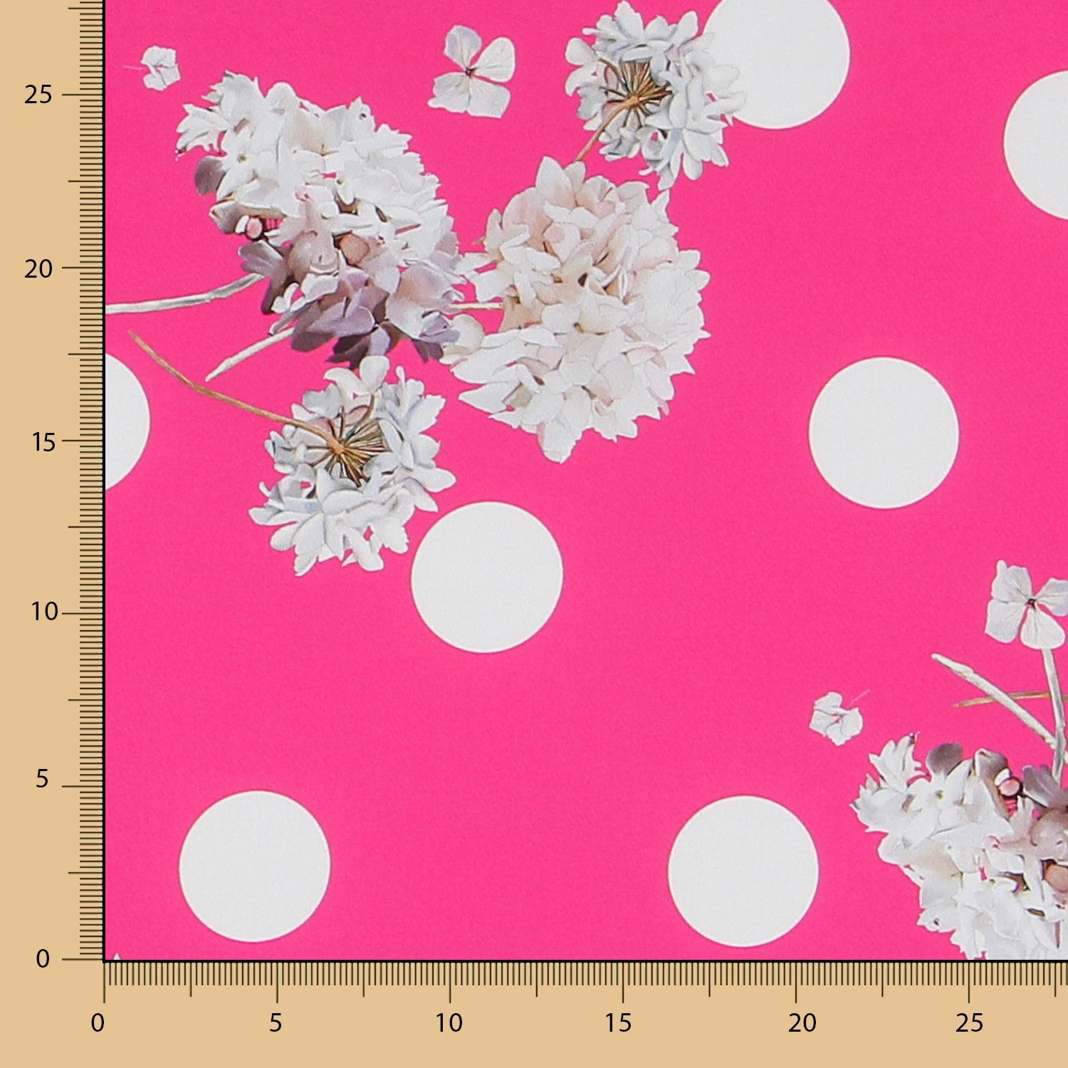 Satin Moda Fuchsia Gillyflower - Ribes y Casals
