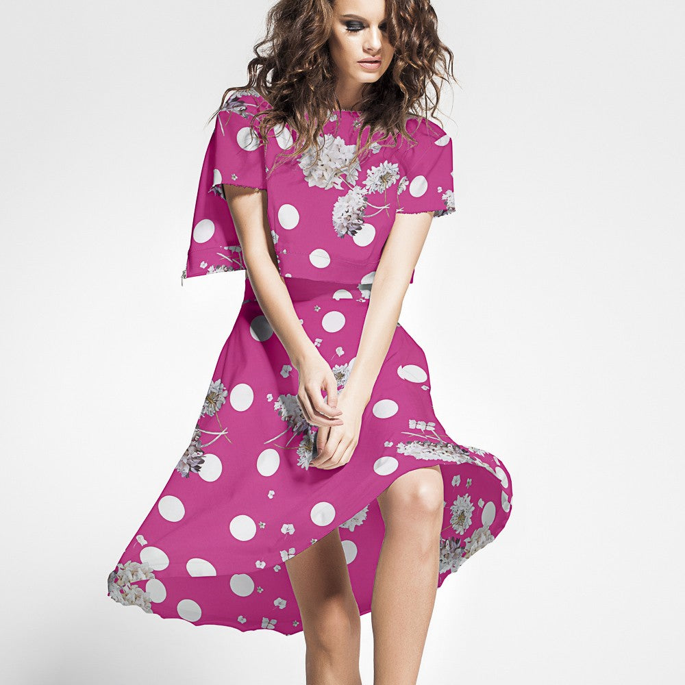 Satin Moda Fuchsia Gillyflower - Ribes y Casals