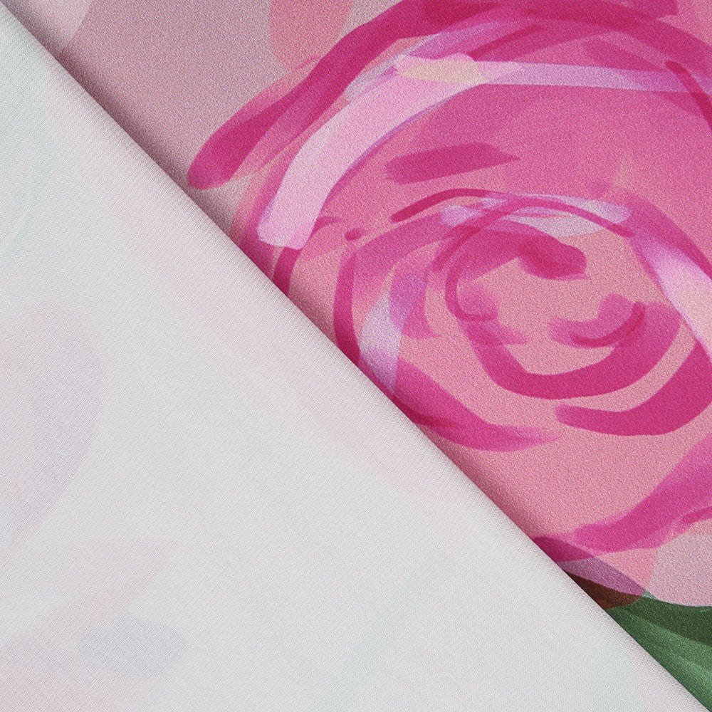 Satin Fashion Floral Oil Rosa - Ribes y Casals