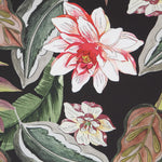 Satin Moda Wasserlilie Schwarz - Ribes y Casals