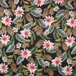 Satin Moda Wasserlilie Schwarz - Ribes y Casals