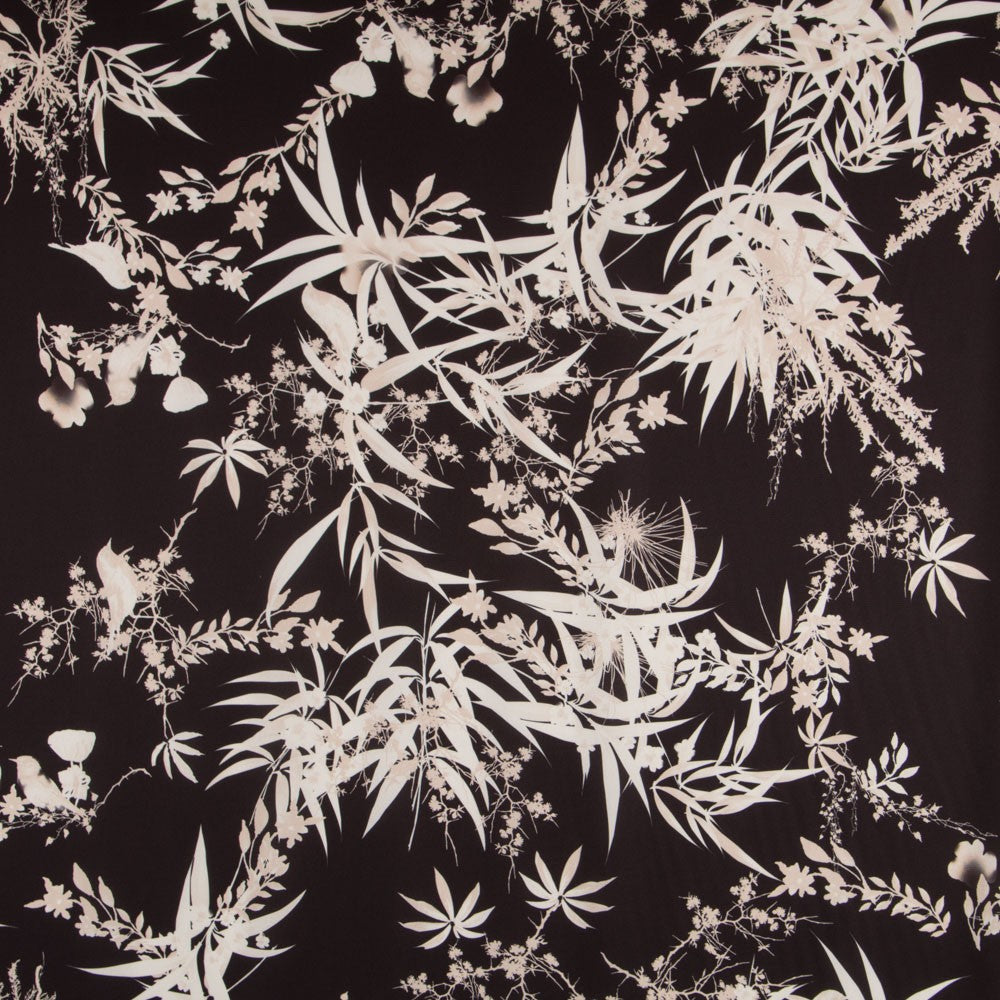 Dschungel Schwarz Satin - Ribes y Casals