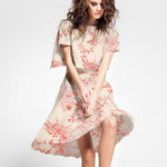Satin Polyester Kimono Roh - Ribes y Casals