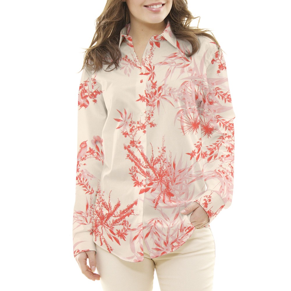 Satin Polyester Kimono Roh - Ribes y Casals