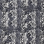 Satin Polyester Leopard Grau - Ribes y Casals