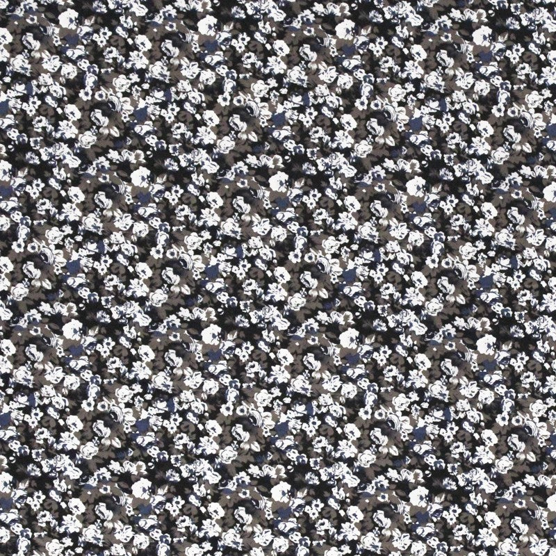 Polyester Satin Liberty Schwarz - Ribes y Casals