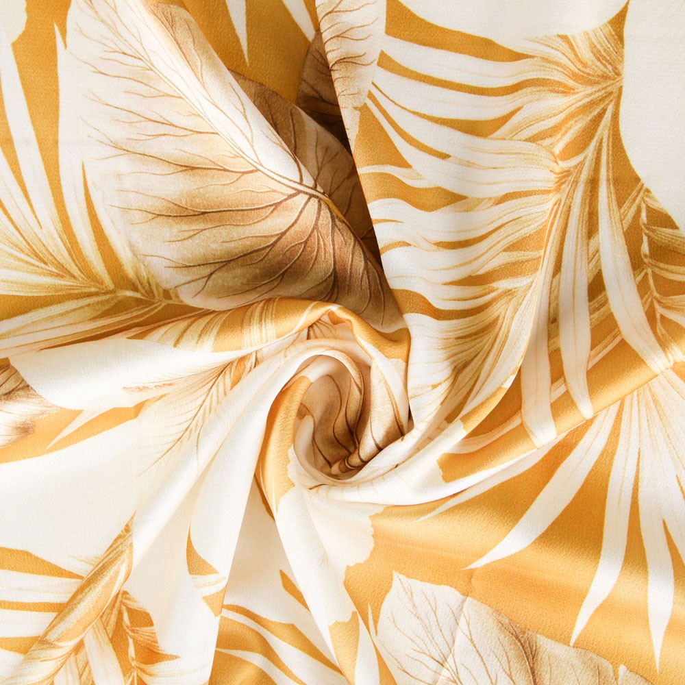 Polyester Satin Selva Albero - Ribes y Casals