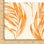 Satin Polyester Dschungel Orange - Ribes y Casals