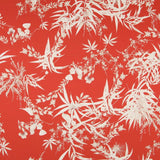 Polyester Satin Dschungel Rot - Ribes y Casals