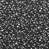 Polyester Satin Polka Dots Schwarz - Ribes y Casals