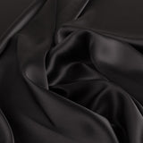 Schwarzer Naturseidensatin - Ribes y Casals