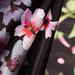 Satin Shanghai Schwarz - Ribes y Casals