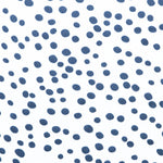 Satin Polka Dots Blau - Ribes y Casals