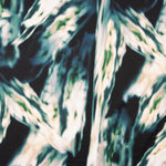 Satin Polyester Degradé Dunkelgrün - Ribes y Casals
