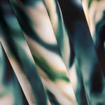 Satin Polyester Degradé Dunkelgrün - Ribes y Casals