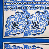 Satinierte keramische blaue Platte 90x150 cm. - Ribes y Casals