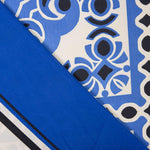 Satinierte keramische blaue Platte 90x150 cm. - Ribes y Casals