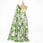 Satin Print Vita Weiß - Ribes y Casals