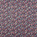 Polyester Satin Druck Multiflor Rot - Ribes y Casals