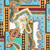 Viskose-Popeline Batik Rot - Ribes y Casals