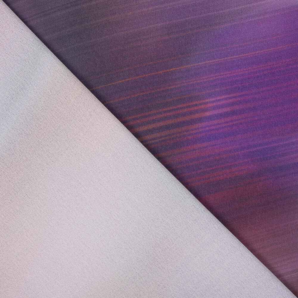 Satin-Elasthan verblasstes Magenta - Ribes y Casals