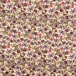 Satin Pfirsich Leder Floral - Ribes y Casals